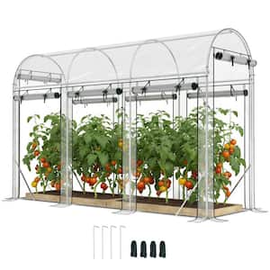 EAGLE PEAK 95 in. W x 36 in. D x 36 in. H Garden Low Mini Tunnel