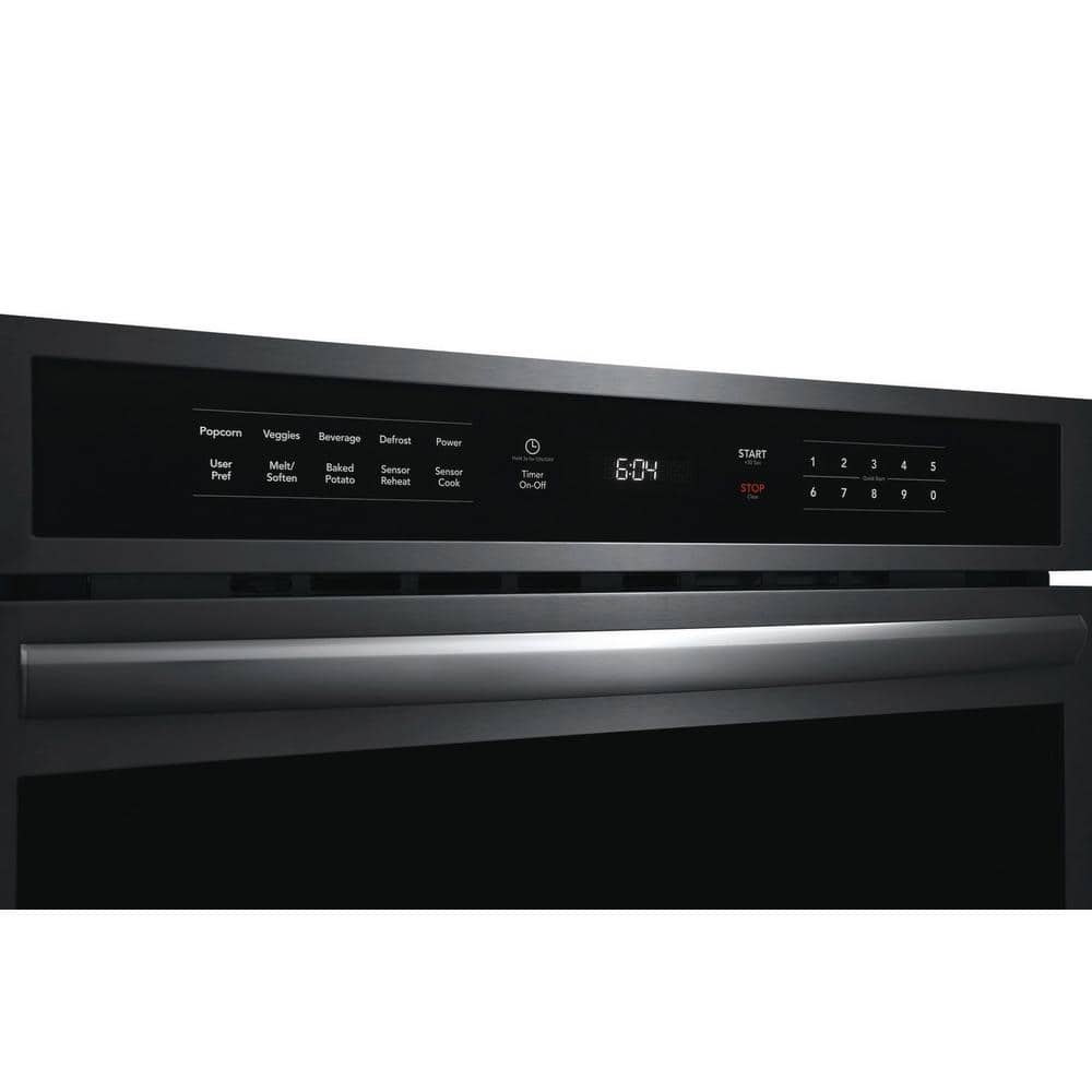 Frigidaire Gallery 30" Black Stainless Steel Built-In Microwave Oven