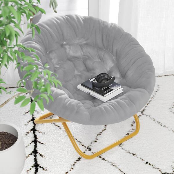 Gold discount papasan chair