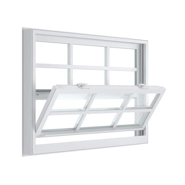 American Craftsman 36 in. x 25 in. 50 Series White Single