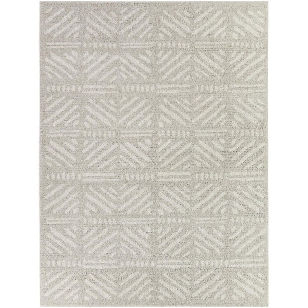 Calix Grey 5 ft. x 7 ft. Area Rug