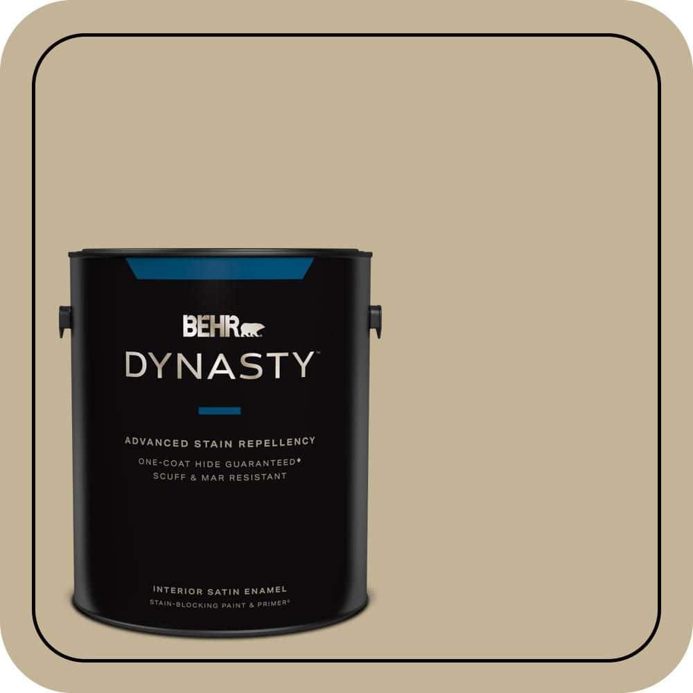 BEHR DYNASTY 1 gal. #ECC-21-2 Palisade Satin Enamel Interior Stain ...