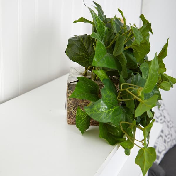 Nearly Natural 24 in. London Ivy Artificial Ledge Plant (Real Touch)