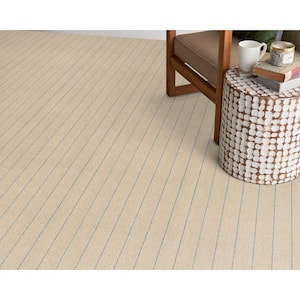 Forsooth - Maize - Beige 12 ft. 32 oz. Wool Pattern Installed Carpet