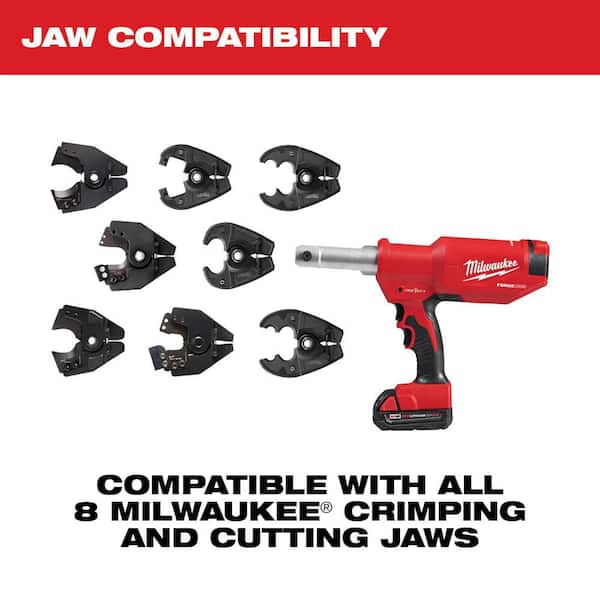 M18 18V Lithium-Ion Cordless FORCE LOGIC 6-Ton Pistol Utility Crimping (Tool-Only)