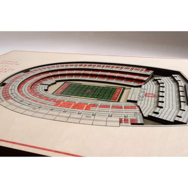 YouTheFan MLB St. Louis Cardinals 25 Layer Stadiumviews 3D Wooden Wall Art  9022800 - The Home Depot