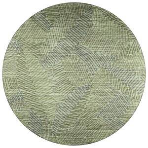 Modena Moss 8 ft. x 8 ft. Round Abstract Area Rug