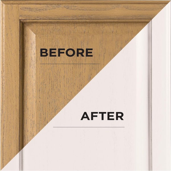 1 qt. Satin Alabaster Interior Cabinet Paint Kit