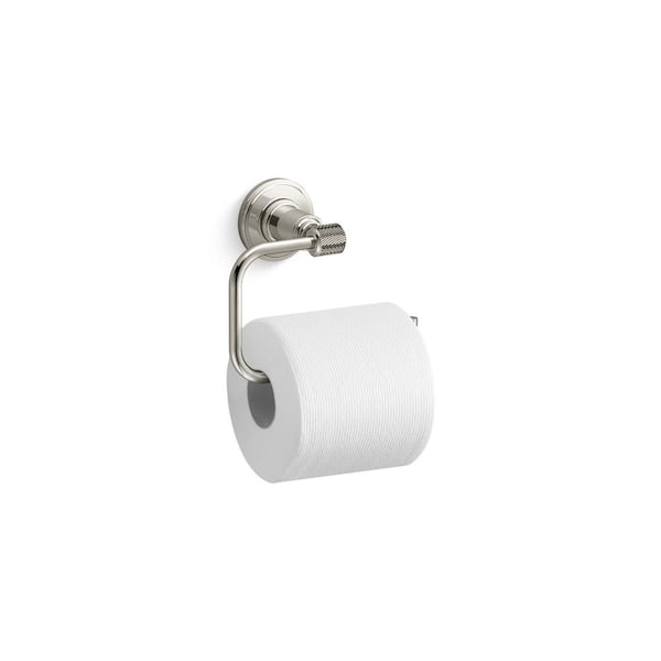 Torrington Wall Mounted Toilet Paper Holder in Vibrant Polished Nickel