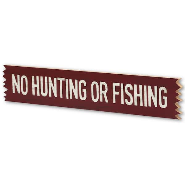 barnwood sign with fishing net Hunting, & Loving Everyday Painted Wood Medium Stain / Black / 10" x 10" 3.5x10 inches Just finished up a new