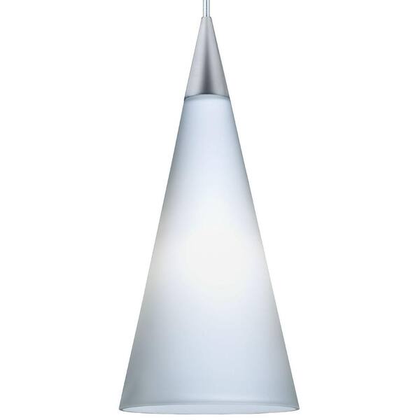Juno 1-Light Opal Tall Cone Glass Pendant Kit
