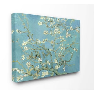 24 in. x 30 in. "Van Gogh Almond Blossoms Post Impressionist Painting" by Vincent Van Gogh Canvas Wall Art