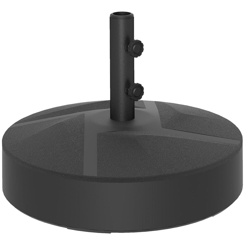 HDPE Patio Umbrella Base Holder, Heavy Duty Outdoor Umbrella Stand Base in 