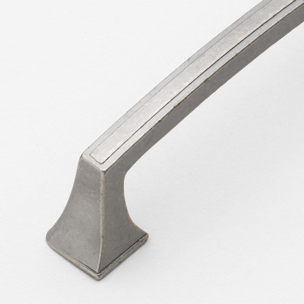 6-Inch Weathered Nickel Traditional Cabinet Bar Pull