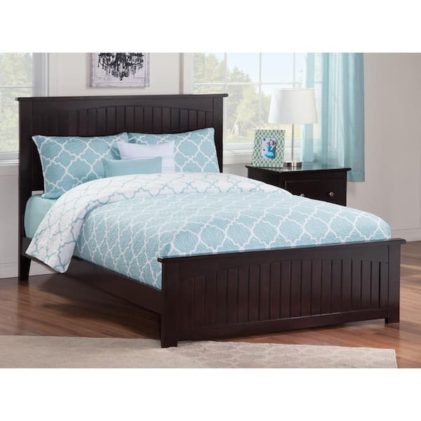 AFI Nantucket Espresso Full Traditional Bed with Matching Foot Board
