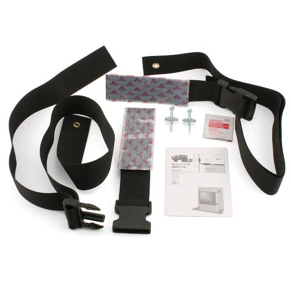 QuakeHOLD! Big Screen and Appliance Safety Strap (2-Pack)