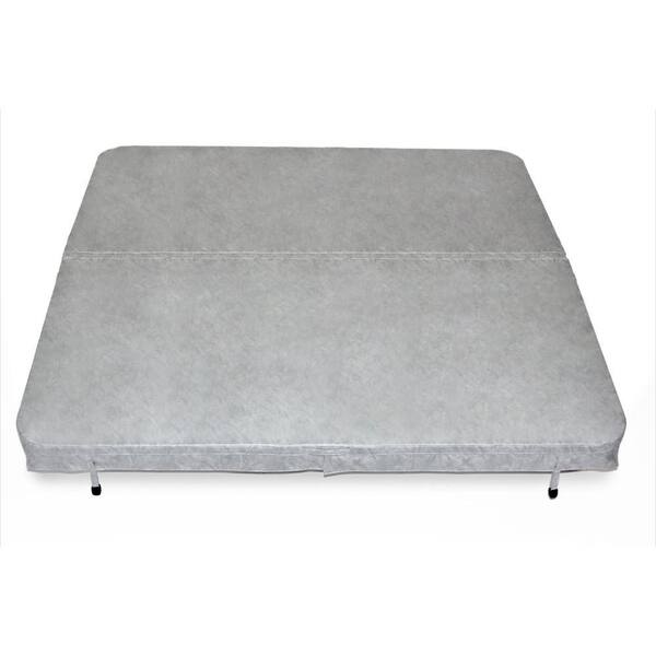 Core Covers 80 in. x 80 in. x 4 in. Spa Cover in Grey