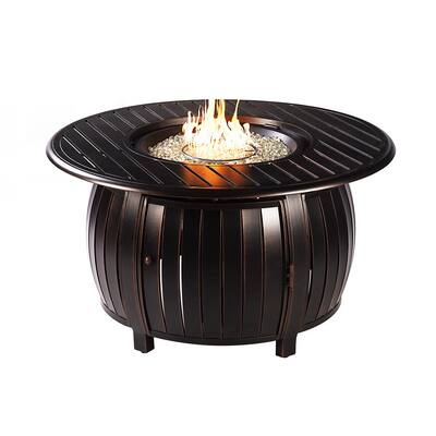 Designer Fire Pit Tables Patio, Automatic Fire Pit Feeder