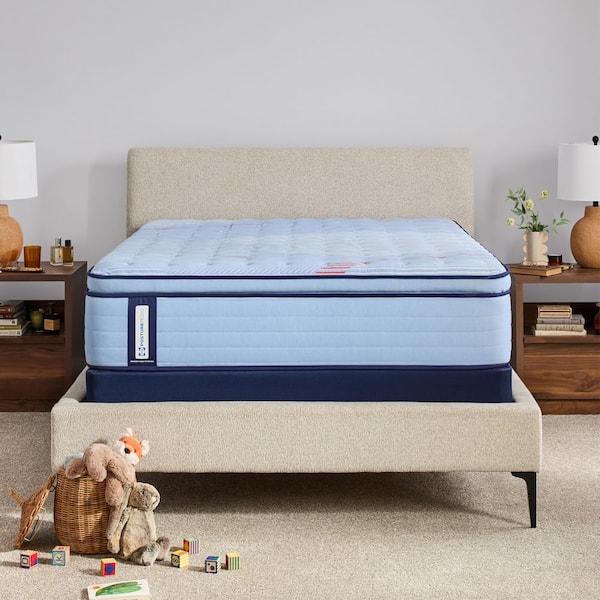 Sealy Posturepedic Dudley Full Soft Innerspring 14 in. Pillowtop Mattress Set with 9 in. Foundation