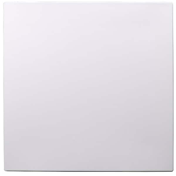 Tranquility 2 ft. x 2 ft. Lay-in or Glue-up Ceiling Tile in White (40 sq. ft./Case)