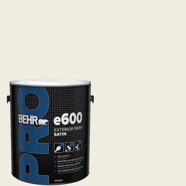 BEHR PRO 1 gal. #W-F-720 Silver Leaf Satin Exterior Paint