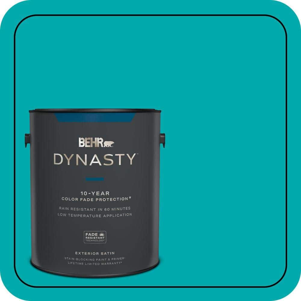 1 gal. #P460-5 Fiji Satin Enamel Exterior Stain-Blocking Paint & Primer price history on PriceWatchPro