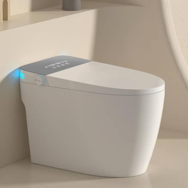 Unbranded Smart Bidet Toilet with Voice Control and Heated Seat - 1.28 GPF