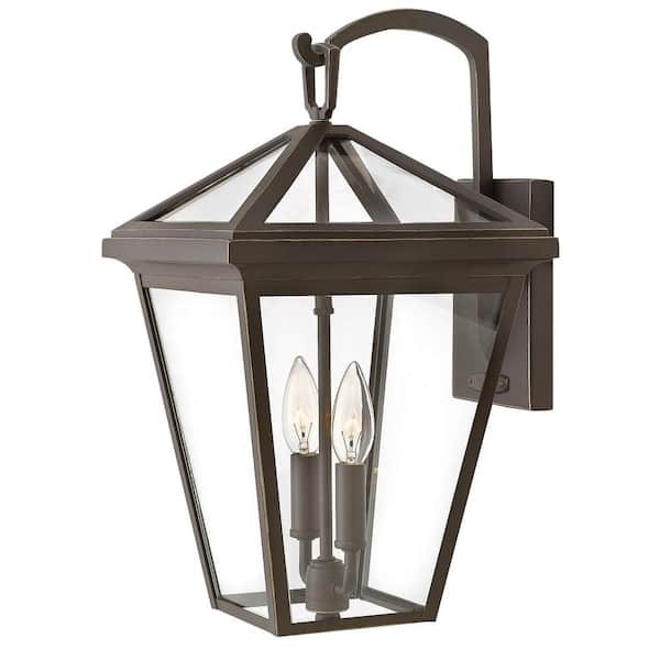 HINKLEY - Alford Place Medium Oil Rubbed Bronze Outdoor Wall Mount Lantern