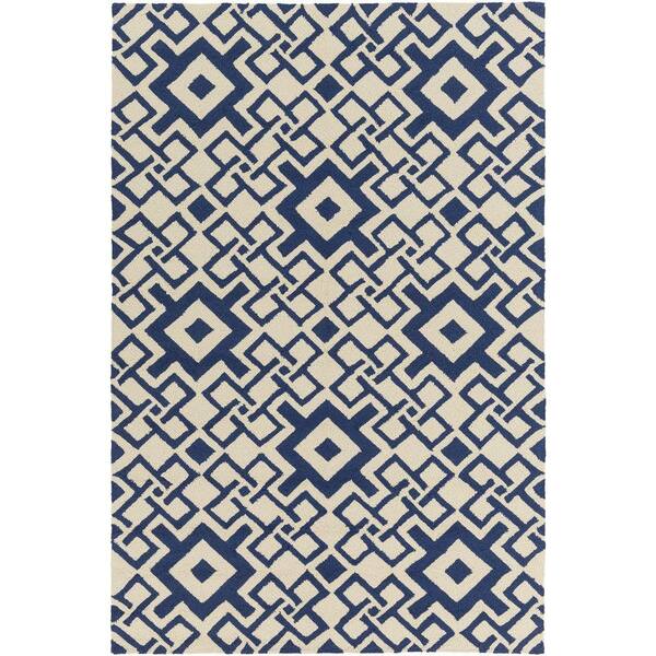 Artistic Weavers Cahto Cobalt 5 ft. x 8 ft. Indoor/Outdoor Area Rug