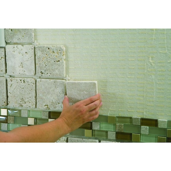 MusselBound 15-sq ft White Plastic Tile Membrane Peel-Set-Grout No Mortar.