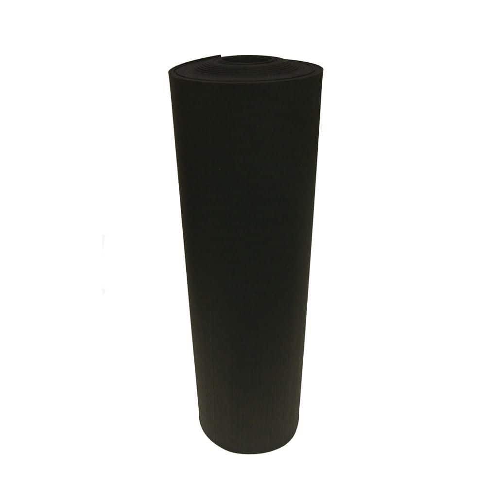 Recycled Flooring 3/8 in. T x 4 ft. W x 9 ft. L Black Rubber Flooring Mats (36 sq. ft.) price history on PriceWatchPro