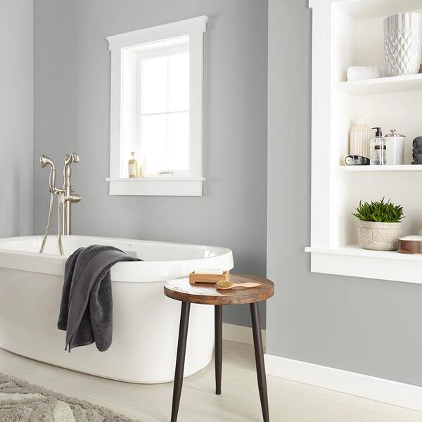 BEHR DYNASTY 8 oz. PPU18 11 Classic Silver One Coat Hide Satin