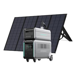 Zendure 3800W Output/6600W Plug and Play Solar Generator w/Dual Voltage  Output with 2 400W Solar Panels SBV4600ZD400-2 - The Home Depot