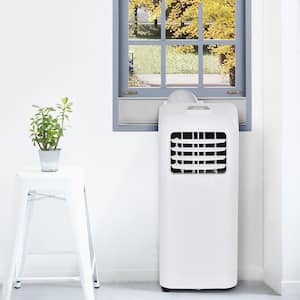 5,000 BTU Portable Air Conditioner Cools 200 Sq. Ft. with Dehumidifier, Window Kit and Remote in White