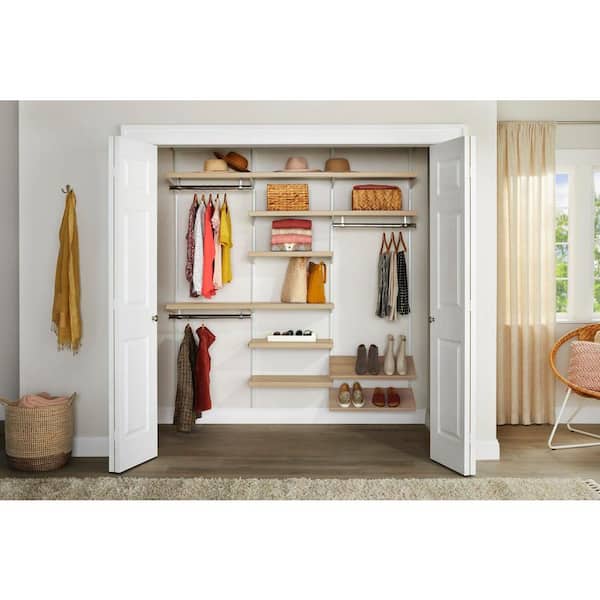 Full Wall Shoe Shelves - Transitional - closet - W Design