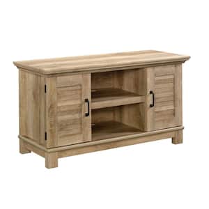 Garden Villa 47 in. Orchard Oak Wood TV Stand Fits TVs Up to 50 in. with Storage Doors