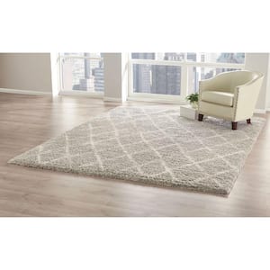Antique Moroccan Grey 9 ft. x 12 ft. Area Rug