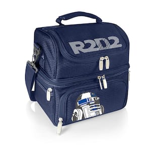3 Qt. 8-Can R2-D2 Pranzo Lunch Tote Cooler in Navy