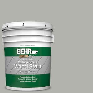5 gal. #BXC-25 Colonnade Gray Solid Color Waterproofing Exterior Wood Stain