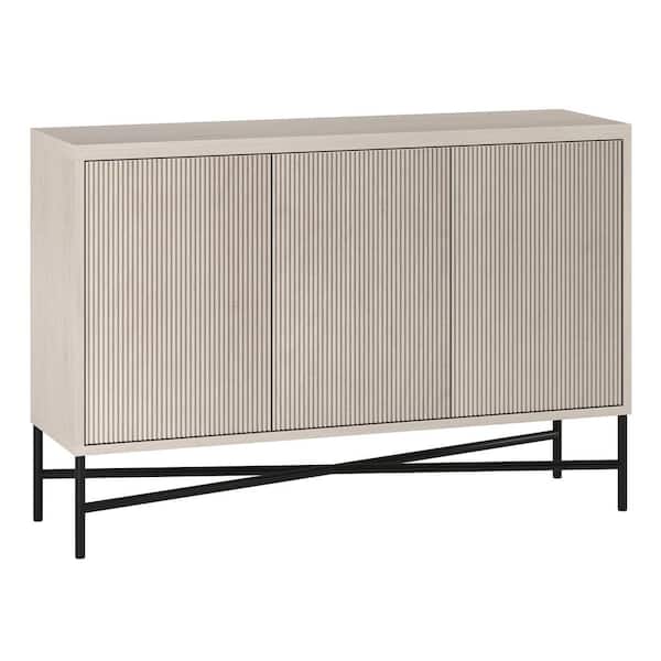 Meyer&Cross Brighton Alder White MDF 47.5 in. Buffet Table
