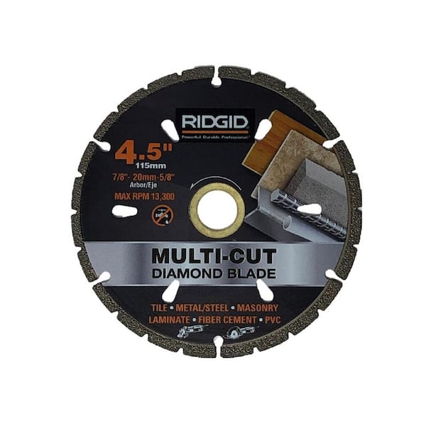 4.5 in. Diamond Multi-Cutting Blade