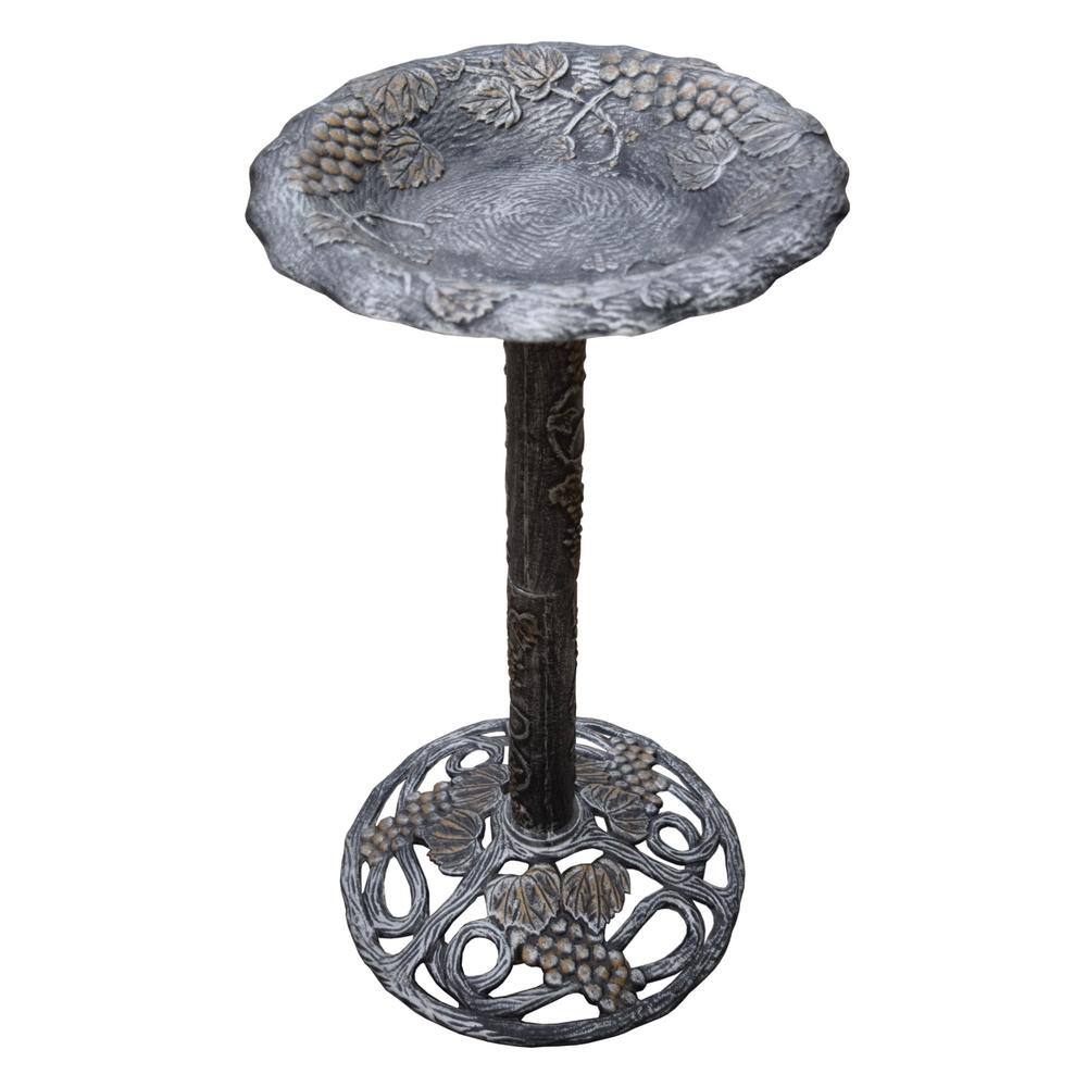 Vineyard Bird Bath-HD5156-AP - The Home Depot