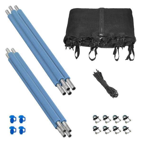 4 pole trampoline net