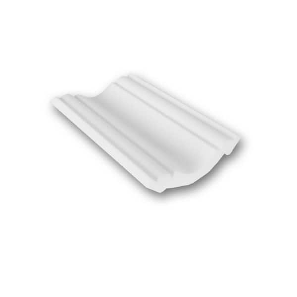 ORAC DECOR 1-7/8 In. D X 1-7/8 In. W X 4 In. L Primed White Plain ...