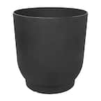 20 in. x 21 in. Slate Rubber Florencia Planter with Water Reservoir