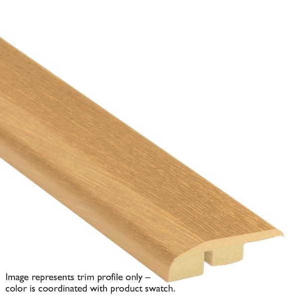 Elegant Forest Walnut .625 in. Thick x 2.25 in. Wide x 78 in. Length Overlap Reducer Molding