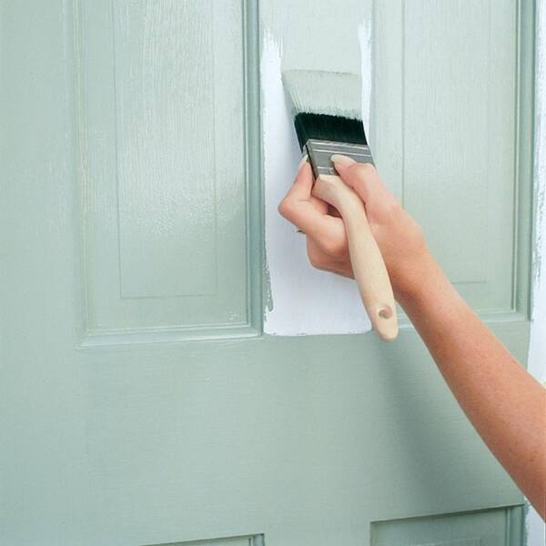 BEHR PREMIUM - 1 qt. #ECC-17-2 Dry Creek Satin Enamel Urethane Alkyd Interior/Exterior Paint