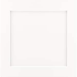Leesburg 11 9/16-in. W x 3/4-in. D x 11 1/2-in. H in Painted Linen Cabinet Door Sample
