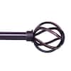 Antique Bronze Curtain Rod for Bedroom Kitchen Living Room