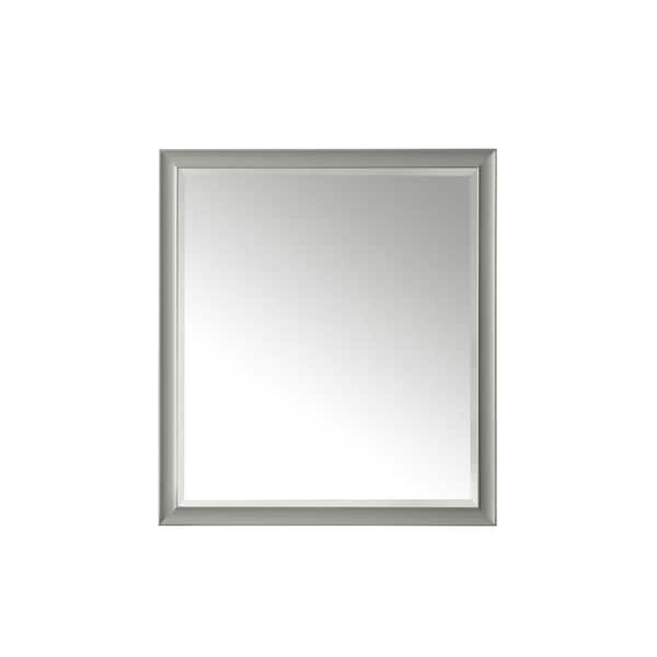 James Martin Vanities Glenbrook 36.0 in. W x 40.0 in. H Rectangular Framed Wall Mount Bathroom Vanity Mirror in Urban Gray